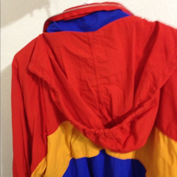 SOLD! Colorful Vintage Windbreaker - Picture 3 of 5
